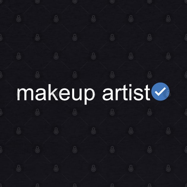 Verified Makeup Artist (White Text) by inotyler